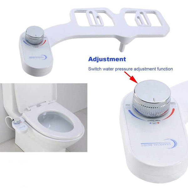 Toilet Bidet wash Cold Water Bidet Self Cleaning Nozzle Water Pressure Control
