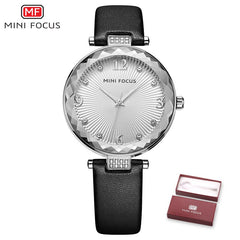 MINIFOCUS Luxury Brand Lady Watch For Woman Quartz Women's Watches Wristwatches Casual Dress Watches Women Fashion Watch 2019