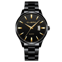 Business Men Watch Analog Quartz Sport Watch Mens Watches Alloy Case Synthetic Stainless Steel Top Brand Luxury Masculino Reloj