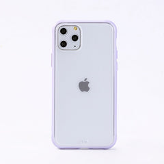 Matte Transparent Phone Case For iPhone 11Pro Max XR X XS Max 8 7 6 6SPlus Silicone Frame Anti shock Acrylic Clear Hard PC Cover