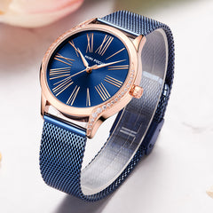 MINI FOCUS Women Watches Top Brand Luxury Quartz Gold Watch Women Fashion Stainless Steel Ladies Wrist Watches Relojes Mujer