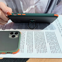 Magnetic Car bracket Holder Phone Case For iPhone 11 11 Pro Max XR X XS Max 8 7 6 6S Plus Full Protective Shockproof Matte Cover