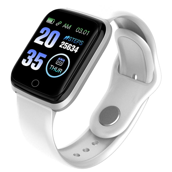 Fitness Watch M6 Smart Watch 5ATM WaterProof Bluetooth Sport Heart Rate Tracker Call/Message Reminder Smartwatch for Android IOS