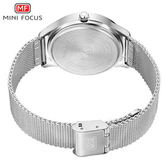 MINI FOCUS Women Watches Top Brand Luxury Quartz Gold Watch Women Fashion Stainless Steel Ladies Wrist Watches Relojes Mujer