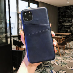 Luxury Card Holder Case for iPhone 6 6s 7 8 Plus PU Leather Wallet Back Case for iphone X XR XS Max 11 11 Pro Max Phone Cover