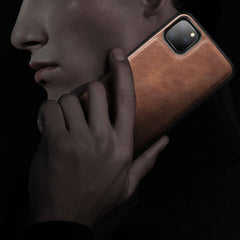 TIKITAKA Vintage Leather Case For iPhone 11 11 Pro Max XR X XS Max 8 7 6 6s Plus Ultra Light Soft Silicone edge Back Phone Cover