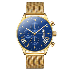 2020 Business Watches Luxury Men's Top Stainless Steel Male Quartz Watch Man Wristwatch Military Sport Clock Gift Reloj Hombre@5