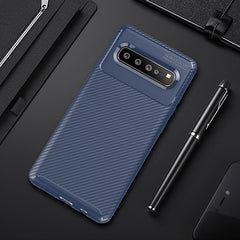 Phone Case For Samsung A50 Carbon Fiber Bumper Soft TPU Silicon Cases For Samsung Galaxy A70 A20 Galaxy S10 Lite Back Cover