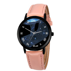 Best Selling Women Watches Unique Creative Dial Ladies Quartz Wristwatch Solid Color Leather Strap Clock Relojes Para Mujer@50
