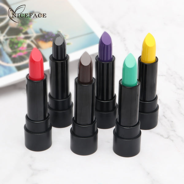 Women Portable Disposable Multi Color Hair Dye Pen Long Lasting Lipstick Shape Natural Coloring Cream Hair Dyeing Paste Easy Use