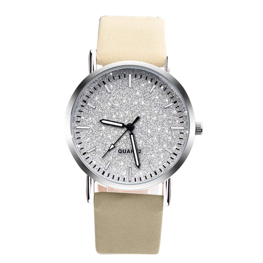Women Watches Casual Leather Band Starry Sky Ladies Watch Analog Quartz Wristwatch Fashion Elegant Clock Gift Relogio Feminino@5