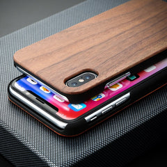 TIKITAKA Real Wood Case For iphone 11Pro XR X XS Max 8 7 6 6S Plus Cover Natural Bamboo Wooden Hard Cases For iPhone 11 Pro Max