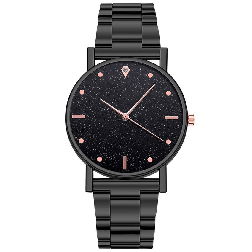 2020 Women's Watch Romantic Starry Sky Dial Ladies Quartz Wristwatch Business Alloy Watch Gift Clock Droshipping Reloj Mujer@50