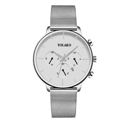 2020 NEW Men Watch Synthetic Mesh Belt Analog Quartz Sport Watch Mens Watches Top Brand Luxury Clock Gift Masculino Relo@50