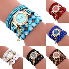 2020 Women Watches Bracelet Ladies Watch With Rhinestones Clock Womens Vintage Fashion Dress Wristwatch Gift Relogio Feminino*M