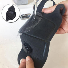 PM2.5 Anti Pollution Face Mask Dust Respirator Washable Mouth Masks With Valve Non-woven Unisex Mouth Muffle