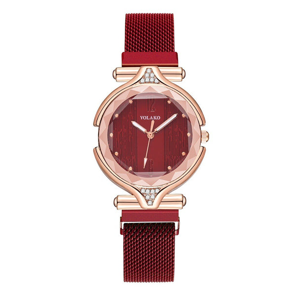 Women's Watches Designer Rose Gold Quartz Ladies Watches Women Luxury Wristwatches Mesh Belt Clock NEW Relojes Para Mujer@50