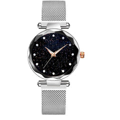2019 NEW Woman Watch Luxury Women Magnetic Starry Sky Female Clock Quartz Wristwatch Fashion Ladies Wrist Watch Relogio Feminino