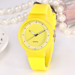 2020 New Women's Watches Ins Trend Candy Color Ladies Wrist Watch Korean Silicone Jelly Fashion Watch Clock Gifts Reloj Mujer *M