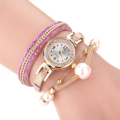 Women Watches Diamond Analog Quartz Ladies Watches Wristwatch Simple Clock Leather Bracelet Gift  Vintage 2020 Zegarki Damskie