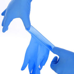 20Pcs/10 Pairs Home Disposable Hair Coloring Latex Gloves Cooking gloves Universal House cleaning Tattoo Glove Tool Blue/Black
