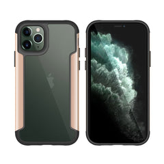 Armor Shockproof Metal Phone Case For iPhone 11 11 Pro Transparent  Hard PC+TPU Full Body Back Cover Capa For iPhone 11 Pro Max