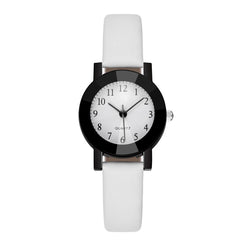 New Famous Brand Women Simple Leather Band Analog Quartz Leather Strap Round Wristwatch Watches Fashion  Relogio Feminino Clock
