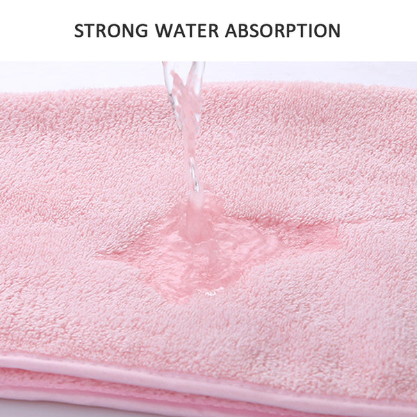 Lady's Magic Dry Hair Cap Quick Dry Hair Towel Drying Bath Towel Soft Head Wrap Hat Makeup Cosmetics Hair Drying Towels