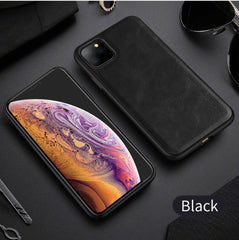 TIKITAKA Vintage Leather Case For iPhone 11 11 Pro Max XR X XS Max 8 7 6 6s Plus Ultra Light Soft Silicone edge Back Phone Cover
