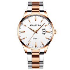 Business Men Watch Analog Quartz Sport Watch Mens Watches Alloy Case Synthetic Stainless Steel Top Brand Luxury Masculino Reloj