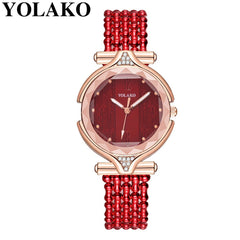 Women's Watches Quartz Ladies Watches Designer Soild Color Belt Watch Women Luxury Wristwatches NEW Montre Femme Droshpping@50