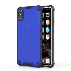 Honeycomb Rugged Hybrid Armor Case For iPhone XR XS Max 8 7 6s 6 Plus PC+TPU Shockproof Transparent Heat dissipation Back Cover