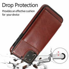 Leather Flip Wallet Magnetic Case For iPhone 11 Pro MAX XR X XS MAX 8 Plus 6 6S Plus 7 Plus Phone Case Multi Card Holders Cover