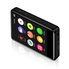 Bluetooth 5.0 MP4 Player 8G 16G 32G 64G 2.4 inch Full Touch Screen FM Radio Recording E-book Music Video Player Built-in Speaker