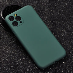TIKITAKA Candy Color Phone Case For iPhone 11 11Pro Max Liquid Silicone Solid Plain For iPhone 11 Case Soft TPU Back Cover Shell