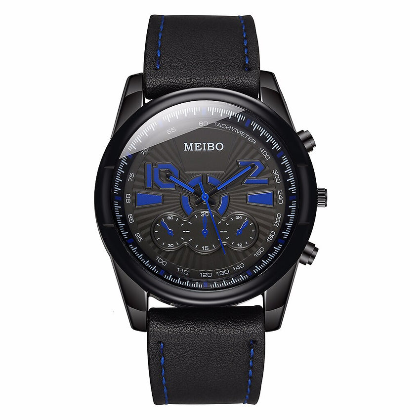 Top Brand MEIBO Watch Men Watches Fashion Waterproof Clock Man Watches Military Luxury Men's Watch Analog Quartz reloj hombre