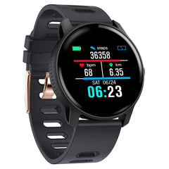 S08 Smart Watch IP68 Waterproof Wearable Device Heart Rate Clock wristband Fitness Tracker Smartwatch Men Women for Android IOS