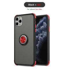 Magnetic Car Holder Phone Case For iPhone 11 Pro Max XR X XS Max 8 7 6 6S Plus Matte Transparent phone Back Cover For iPhone 11