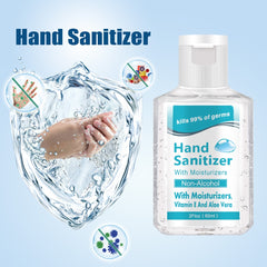Disposable alcohol-free hand sanitizer with 75% alcohol content 60ml kills 99% of germs