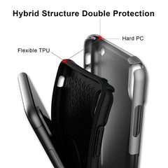 Luxury Strong Hybrid Tough Shockproof Armor Phone Case For iPhone XR XS MAX X 8 7 6 6S Plus Case TPU bumper+Hard PC Cover For XR