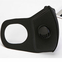PM2.5 Anti Pollution Face Mask Dust Respirator Washable Mouth Masks With Valve Non-woven Unisex Mouth Muffle