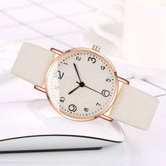 Vansvar Watch Women Fashion Watches Ladies Casual Quartz Wrist Watch For Women Clock Female Leather Wristwatches Hours Reloges