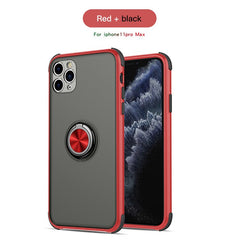 Magnetic Car Holder Phone Case For iPhone 11 Pro Max XR X XS Max 8 7 6 6S Plus Matte Transparent phone Back Cover For iPhone 11