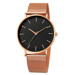 Women Watches Quartz Watch Women Mesh Stainless Steel Ladies Watch Bracelet Casual WristWatch for Woman Montre Femme Reloj Mujer