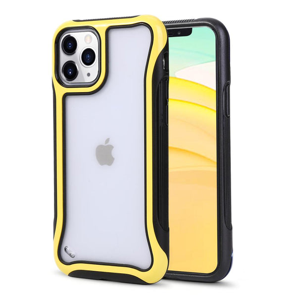 Shockproof Soft TPU+PC Phone Case For iPhone 11 Pro Max 6 6S 7 8 Plus X XR XS Max Transparent Frosted Cases Silicone Cover Capa