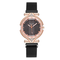 Women's Watches Designer Rose Gold Quartz Ladies Watches Women Luxury Wristwatches Mesh Belt Clock NEW Relojes Para Mujer@50
