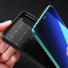 Phone Case For Samsung A50 Carbon Fiber Bumper Soft TPU Silicon Cases For Samsung Galaxy A70 A20 Galaxy S10 Lite Back Cover