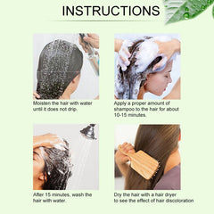 Servich 30 Minute Hair Dye Cream Natural Organic Hair Dye Shampoo For Woman 5 Colors Hair Shampoo TSLM2