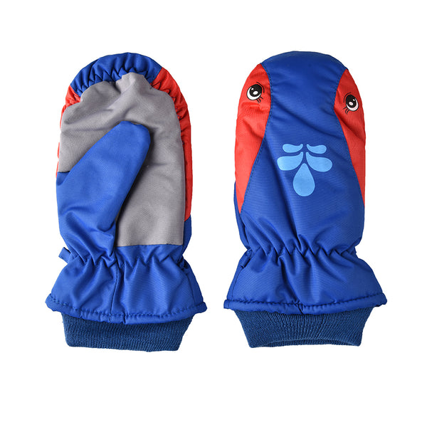 Children Winter Warm Ski Gloves Boys/Girls Outdoor Sports Waterproof Windproof Snow Mittens Extended Wrist Kid Skiing Gloves D40