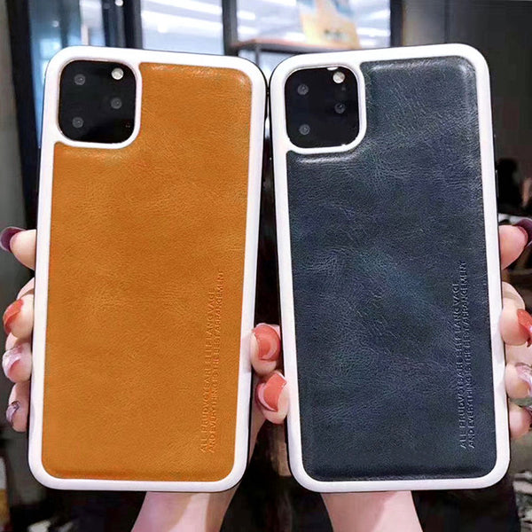Vintage Leather Case For iPhone 11 11 Pro Max XR X XS Max 8 7 Plus 6 6s Plus Ultra-thin Shockproof Back Cover For iphone 11 Pro